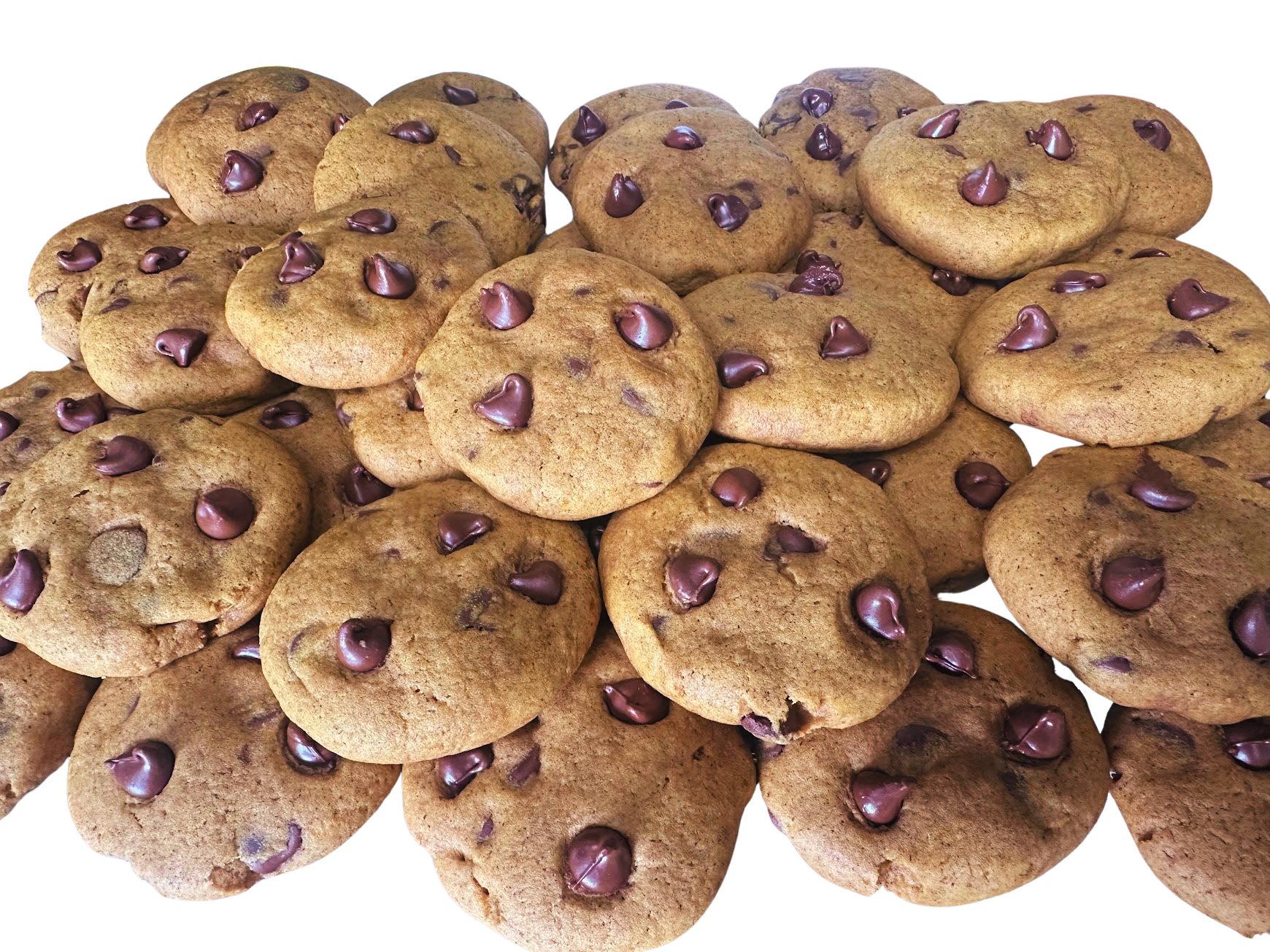 Pumpkin Cookies with Chocolate Chips (12 pack)