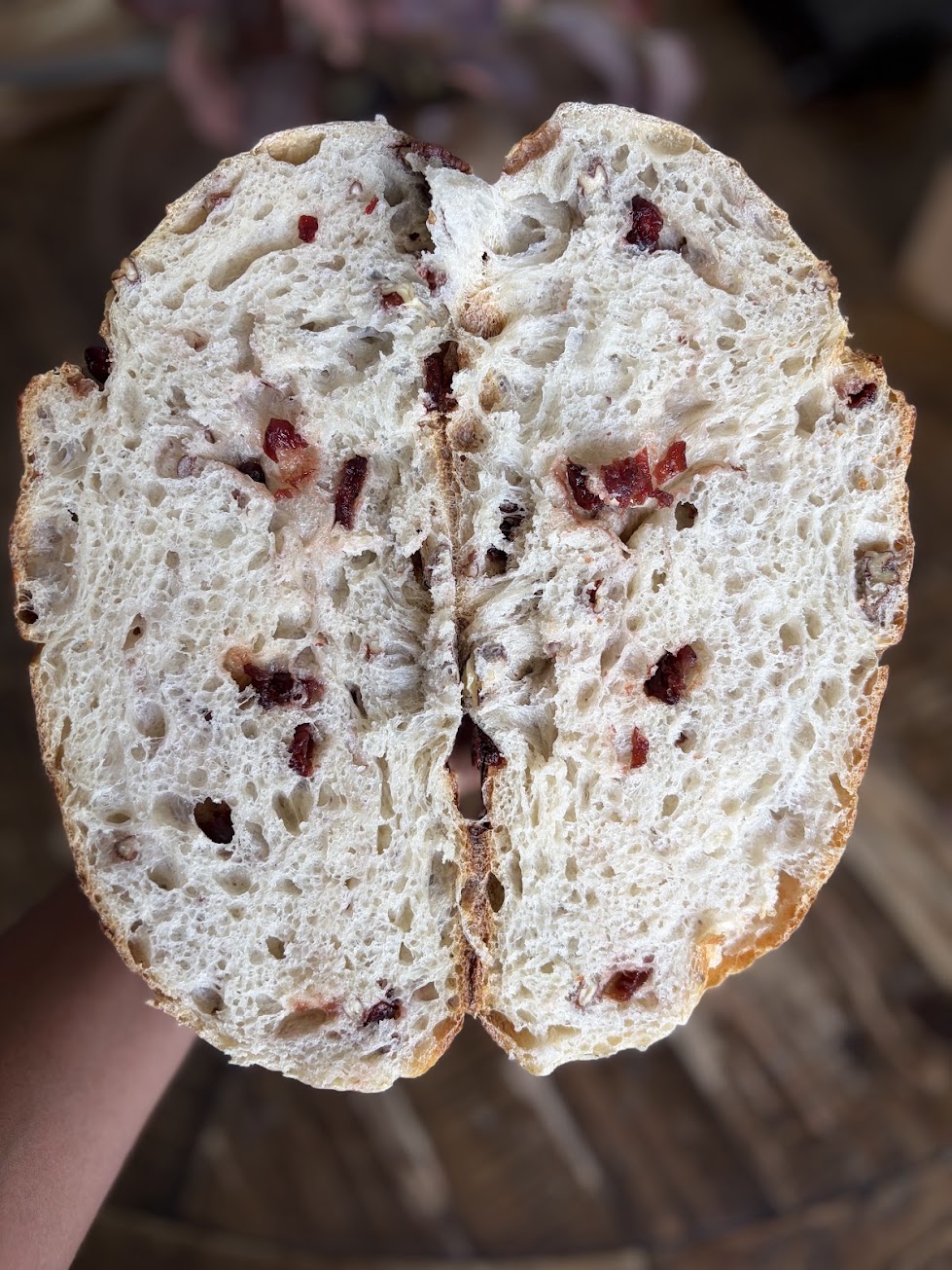 Cranberry Pecan Sourdough