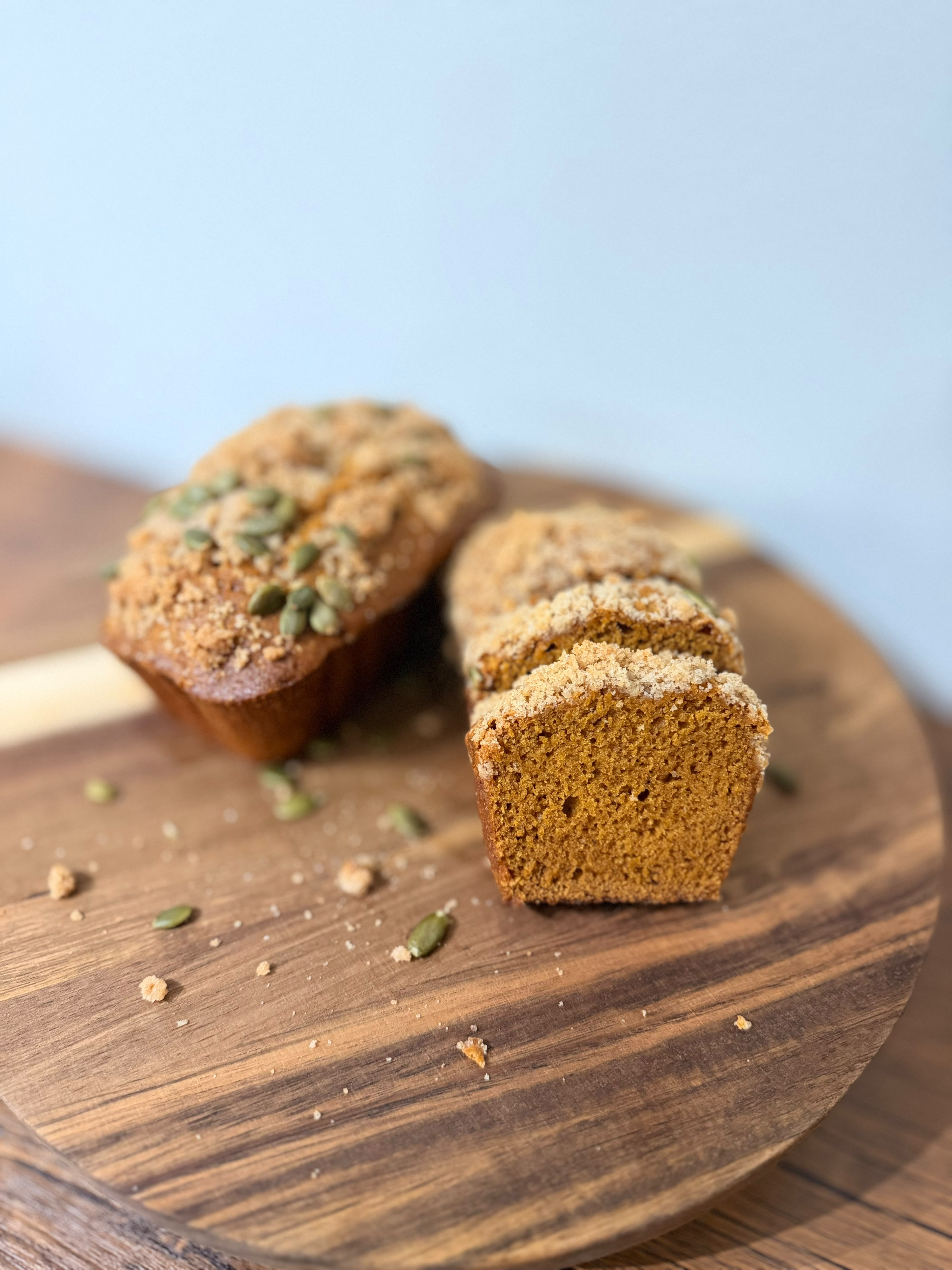 Pumpkin Streusel Loaf