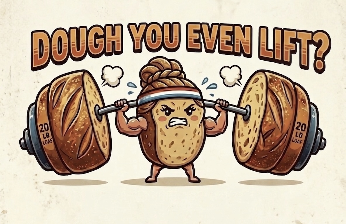 Dough You Even Lift Banner